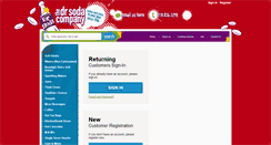Desktop Screenshot of myaccount.drsoda.com